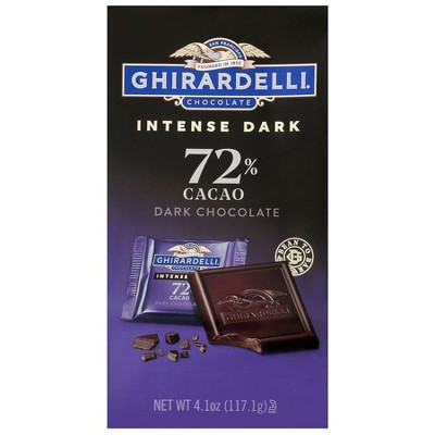 Ghirardelli 72% Cacao Dark Chocolate 4.1 oz
