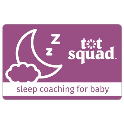 Tot Squad Sleep Coaching with Certified Baby Sleep Expert (30 minutes Live Video Consultation)