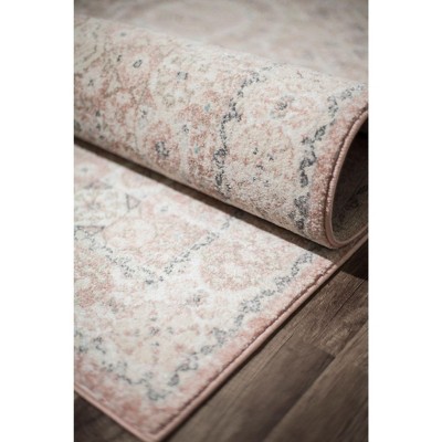 Harper 5' x 7' Pink Lemonade Vintage Synthetic Area Rug