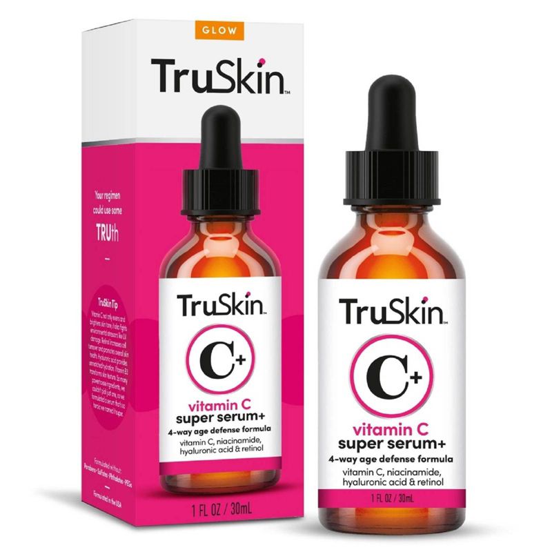 TruSkin Vitamin C Super Serum Plus for Face - 1 fl oz, 3 of 19