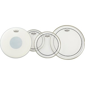 Remo Clear Pinstripe Pro Pack With Free 14" Controlled Sound X Snare Head - 1 of 4