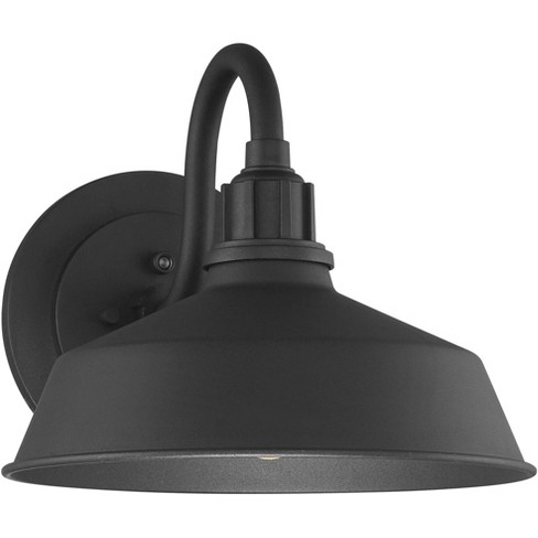 Outdoor barn on sale lights black