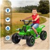 6V Kids Ride On Electric ATV, Ride Car with LED Headlights - 2 of 4