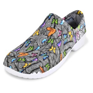 JEFFRICO Womens Clogs Breathable Lightweight Slip On Medical Clogs Comfort Garden Shoes - 1 of 4