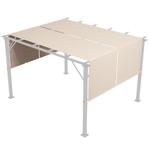 Outsunny 2 PCS Pergola Shade Cover, UV Protection Pergola Canopy Replacement, for 10 x 10ft Pergola - 1 of 4