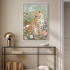 Art Remedy Leopard Spring Vintage Animal Art  Framed - 2 of 4