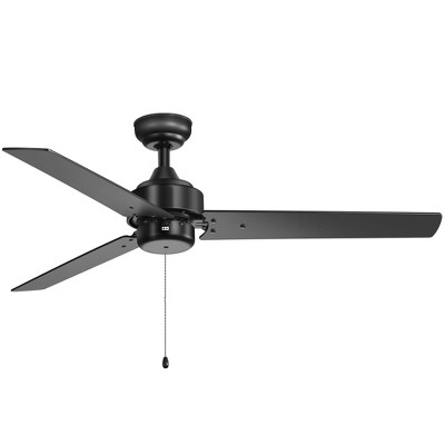 Airsurfer 52-inch 3-Blade 3-Speed Ceiling Fan with Pull Chain without Light