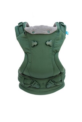 Image of Diono Imagine Deluxe, 3-in-1 Baby Carrier, Newborn to Toddler, Front & Back Carry, Ergonomic, Racing Green