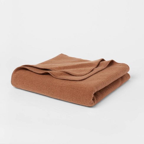 Wool outlet fleece blanket