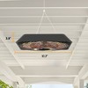 Patio Heater - 1500W Outdoor Hanging Heater - 4 of 4