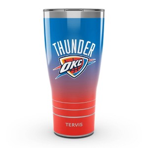 NBA Oklahoma City Thunder 30oz Ombre Stainless Steel Tumbler - 1 of 4