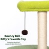 SUGIFT Cute Cat Tree Kitten Cat Tower for Indoor Cat Condo Sisal Scratching Posts with Jump Platform Cat Furniture Activity Center - 4 of 4