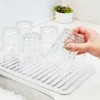 OU Kitchen Sink Organizer 3pc Set, Dish Drying Rack, Cutlery Drainer & Soap Dispenser Caddy with Sponge Holder, Countertop Dish Drainer & Strainer - 2 of 4