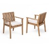 Grungis Outdoor Chairs Set of 2,Patio Dining Chairsr with Comfortable Waterproof Seating,Kitchen Chairs for Dining Room,Backyard - 4 of 4