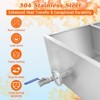 Stainless Steel Maple Syrup Evaporator,  Pan with Thermometer & Throttle Valve - 3 of 4