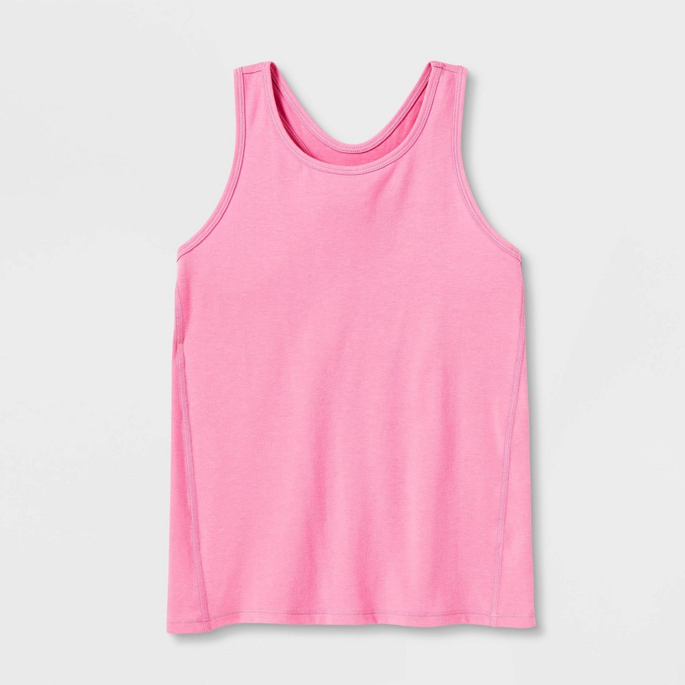 Girls' Tank Top - All in Motion Pink M