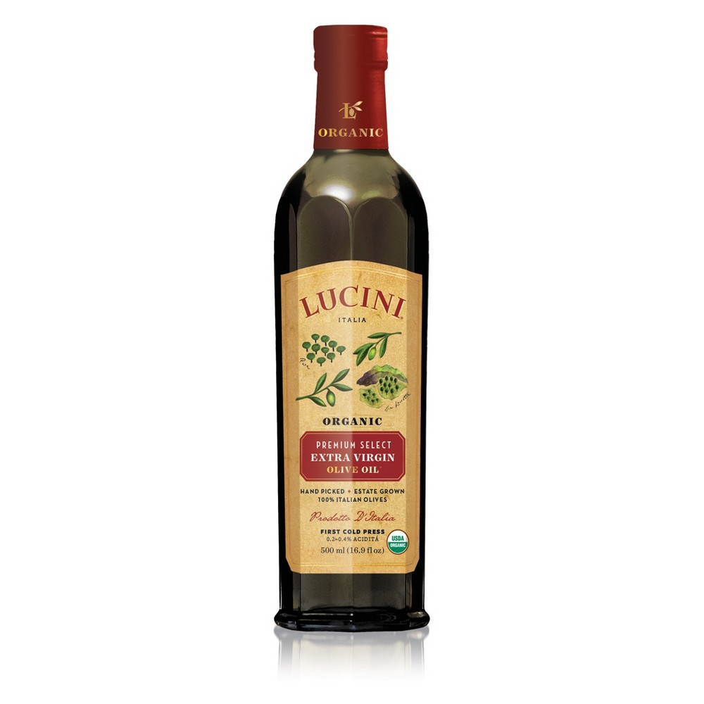 UPC 648505035006 product image for Lucini Premium Select 100% Organic Extra Virgin Olive Oil - 16.9oz | upcitemdb.com