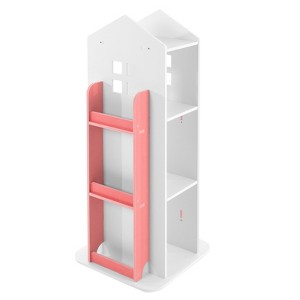 YIYIBYUS Rotating Bookshelf Revolving Corner Bookshelf for Kids - 1 of 4