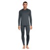 Lands' End Men's Long Sleeve Crew Neck Expedition Thermaskin Long Underwear Top - 4 of 4