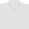 Black Bow Jewelry 1.1mm, 14k Yellow Gold, Solid Box Chain Necklace - 2 of 4