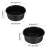 Unique Bargains Aluminum Alloy Nonstick Removable Bottom High Temperature Resistant Round Cake Pan 1 Set - 2 of 4