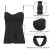 Solaris Two Piece Bathing Suits Tankini Swimsuits Top Summer Swimwear Set for Women Summer Accsoories - image 3 of 4