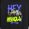 Women's - Hey Arnold! - Retro Arnold Since 96 Lightweight French Terry Wide Neck Long Sleeve Shirt - 2 of 4