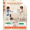Kids Activity Table Set,Building Blocks Double-Sided Tabletop for Kids 3+ Years - 3 of 4