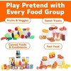 122Pc Imaginative Play Food Set – Kitchen Toys Play Accessories - 2 of 3