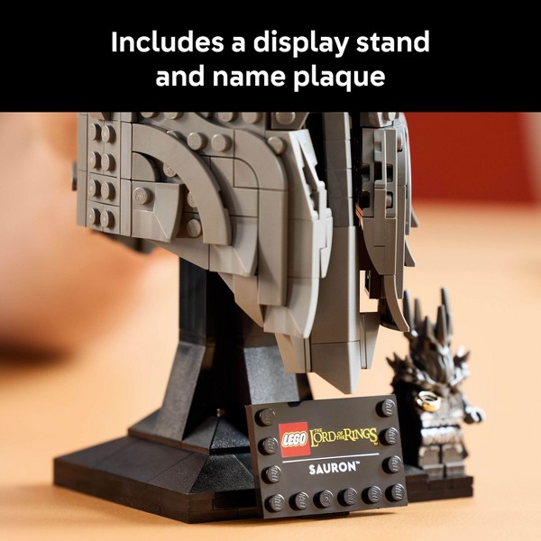 LEGO Icons El Señor de los Anillos: Casco de Sauron 11373 4