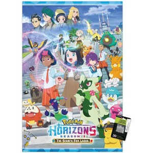 Trends International Pokémon Horizons: Season 2 - Key Art Unframed Wall Poster Prints - 1 of 4