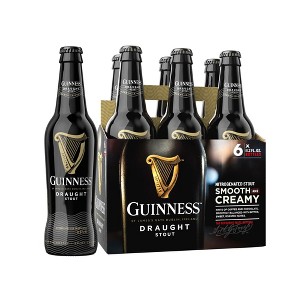 Guinness Draught Beer - 6pk/11.2 fl oz Bottles - 1 of 4
