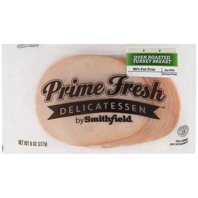 Prime Fresh Oven Roasted Turkey Breast Lunchmeat - 8oz