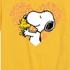 Boys' - Peanuts - Snoopy Woodstock Xo Heart Short Sleeve Graphic T-Shirt - 2 of 4