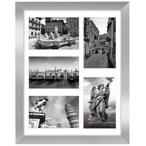 Americanflat 11x14 Collage Picture Frame with shatter-resistant glass - Available in a variety of Colors - 1 of 4
