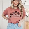 Simply Sage Market Women's Teacher Rainbow Short Sleeve Graphic Tee - 2 of 4