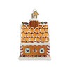 Old World Christmas Glass Blown Ornament for Christmas Tree, Sweet Gingerbread Cottage - 3 of 4