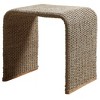 Uttermost Spring Calabria Woven Seagrass End Table 24"H x 24"W Brown Mango Wood and Natural Texture - 2 of 4
