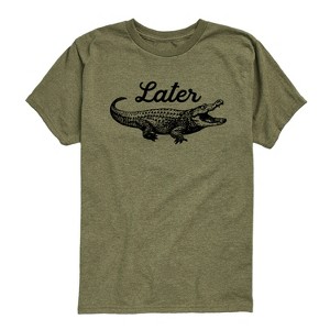 Boys' - Instant Message - Later Gator Short Sleeve Graphic T-Shirt - 1 of 4