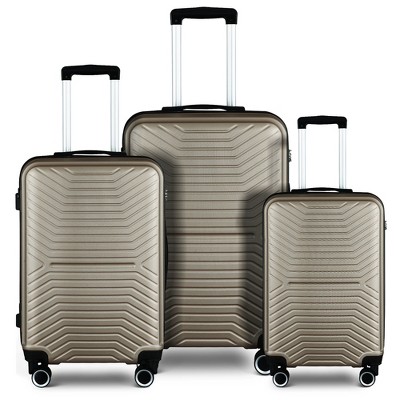 Luggage Sets 3 Piece, Expandable Hardshell Suitcase Set With 3-level Telescopic Handle, TSA Lock (20"/ 24"/ 28")