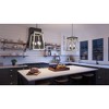 Urban Ambiance Luxury Industrial Chandelier 20.125''H x 15.5''W,  Charcoal Finish,  Berkeley Collection, UHP3907 - 2 of 4