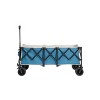 Lightweight Heavy Duty Folding Beach Wagon, Portable Utility Cart with Wheels for Camping, Grocery, Garden - ModernLuxe - 2 of 4