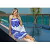 LA LEELA Women's Cover-Up Bathing Suit Coverups Wraps Beach Cover Up Swimwear Vacation Swimsuit Long Beachwear Bikinis Pareos Summer Sarong One Size - 4 of 4