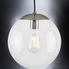 Urban Ambiance Luxury Minimalist Pendant 10.5''H x 10''W,  Brushed Nickel Finish,  Canton Collection, UHP4013 - 4 of 4