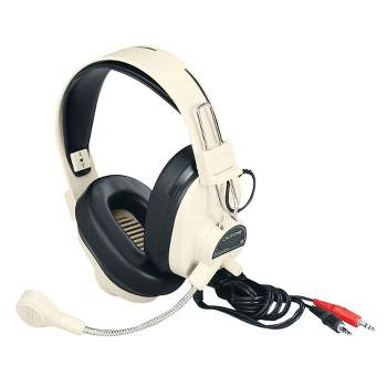 Califone 3064-usb Lightweight On-ear Stereo Headset With Gooseneck
