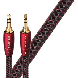AudioQuest Golden Gate 3.5mm Male to 3.5mm Male Cable - 6.56 ft. (2m) - 1 of 1