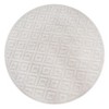 Portmany Neutral Diamond Trellis Indoor/Outdoor Area Rug - JONATHAN Y - 2 of 4