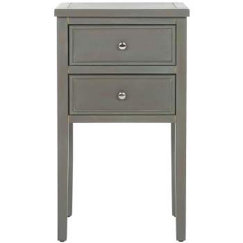 Toby Accent Table with Storage Drawers  - Safavieh