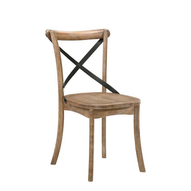 Set of 2 20&#34; Kendric Dining Chairs Rustic - Acme Furniture, 4 of 9