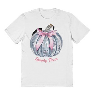 Social Collective Men Spooky Disco Short Sleeve Graphic Cotton T-Shirt - 1 of 4